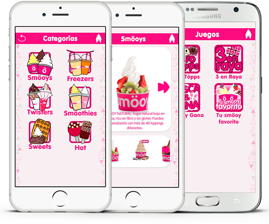 Download the new smöoy App and start enjoying all its advantages: