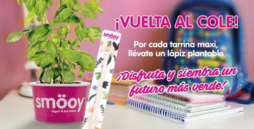 La vuelta al cole en smöoy: una sorpresa ecológica para nuestros clientes.